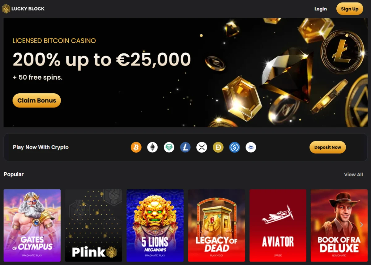 Lucky Block Casino: Recenzie și Beneficii