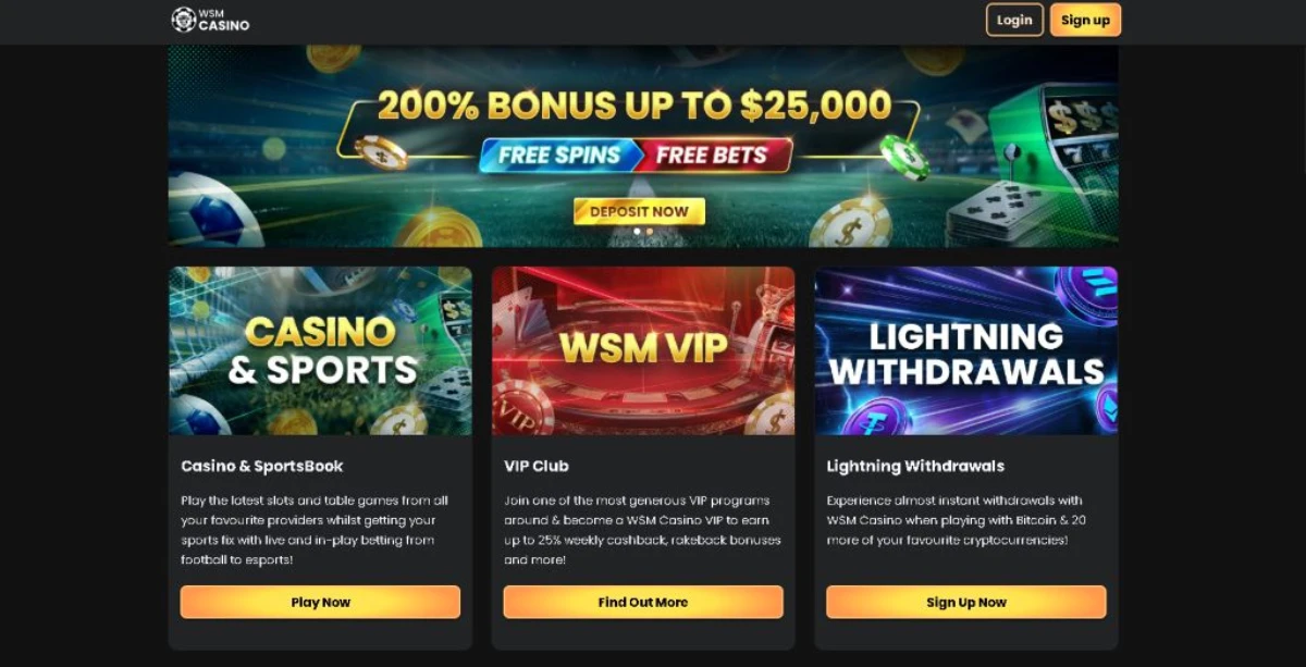 WSM Casino: Recenzie și Beneficii